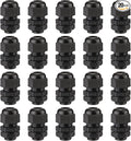 PENGLIN Cable Glands 3/8" NPT Nylon Cable Connector, Strain Relief Cord by PENGLIN