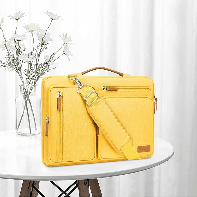 MOSISO 360 Protective Laptop Shoulder Bag, 15 inch Computer Bag Compatible - Image 7