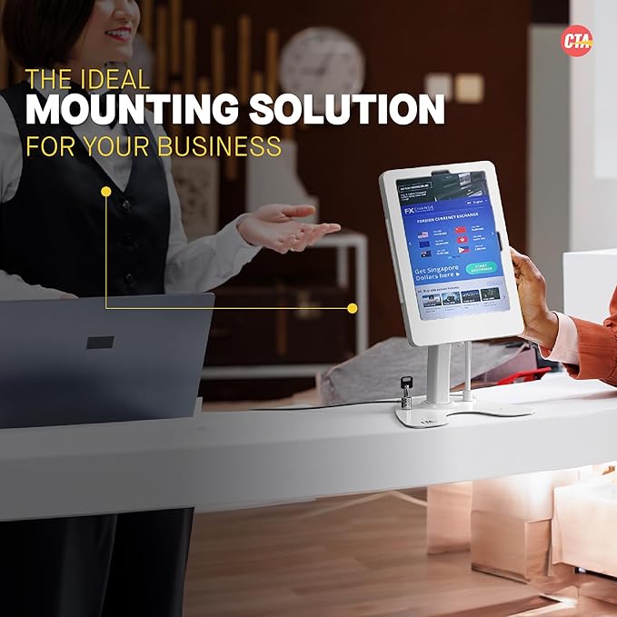 Dual Kiosk Stand – CTA Dual Security Kiosk Stand - Image 6