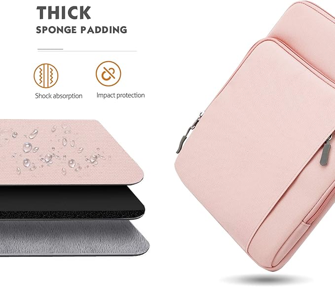 MoKo Laptop Sleeve Bag for 13.3-14 Inch, Notebook Carrying Case - Image 4