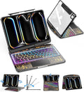 SIBEITU Keyboard Case for iPad Pro 11 Inch M5 2025 /M4 2024, 7-Color Backlight by SIBEITU