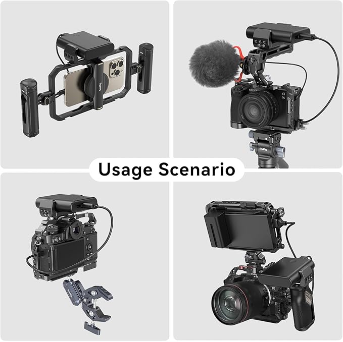 SmallRig Aluminum Power Bank Holder, Powerbank Mount Clamp Compatible - Image 14