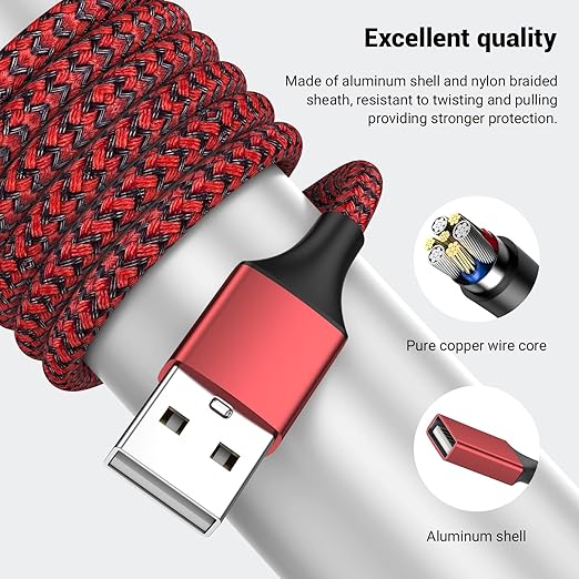 6.6FT USB Splitter 3 in 1 Out, A Male to 3 Female Extension Y Cable Support - Image 5