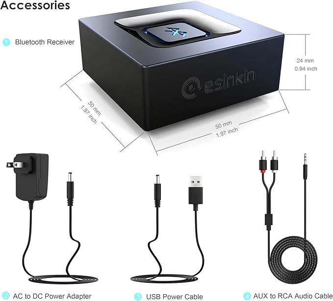 esinkin Bluetooth Audio Adapter - Image 6