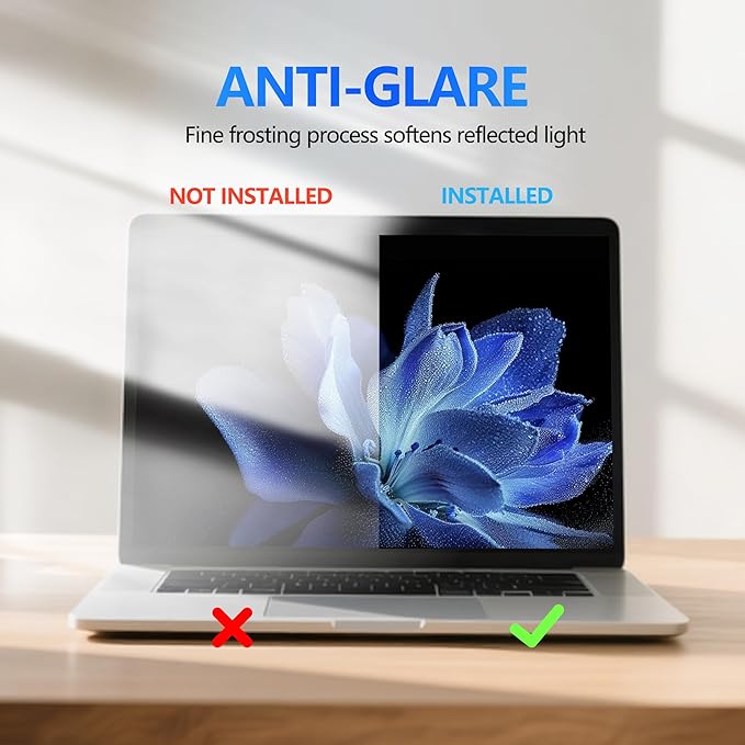 4-Way Laptop Privacy Screen Shield 14 Inch, Removable 16:9 Aspect 360° Privacy - Image 5