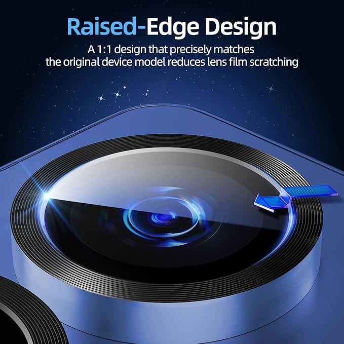 X-it Camera Lens Protector for Samsung S25 Plus, 10H Tempered Glass, - Image 5