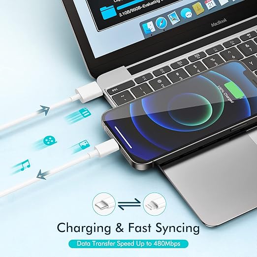 Fast iPhone Charger, Quick 10Foot USBC Wall Charger Phone Charge 2Pack 20W PD - Image 4
