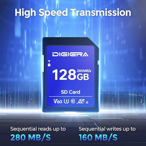 128GB LSU100 SDXC UHS-II Memory Card - Image 2