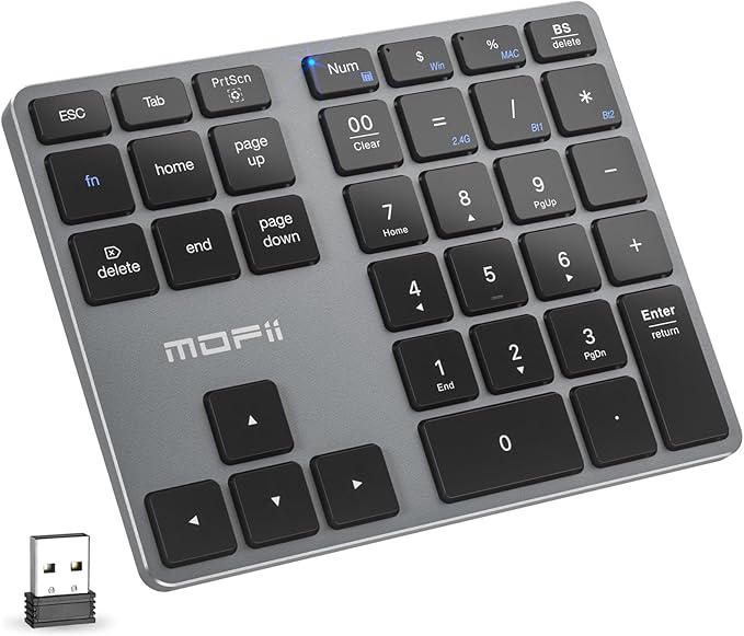 MOFII Bluetooth Number Pad for Laptop by MOFII