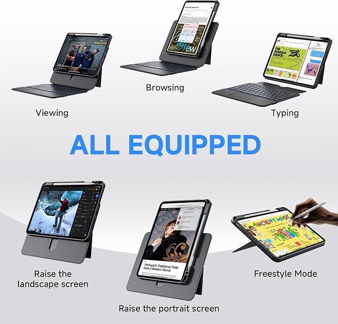 ONLY fit for 2024 M4 iPad Pro 11 inch Case - Image 4