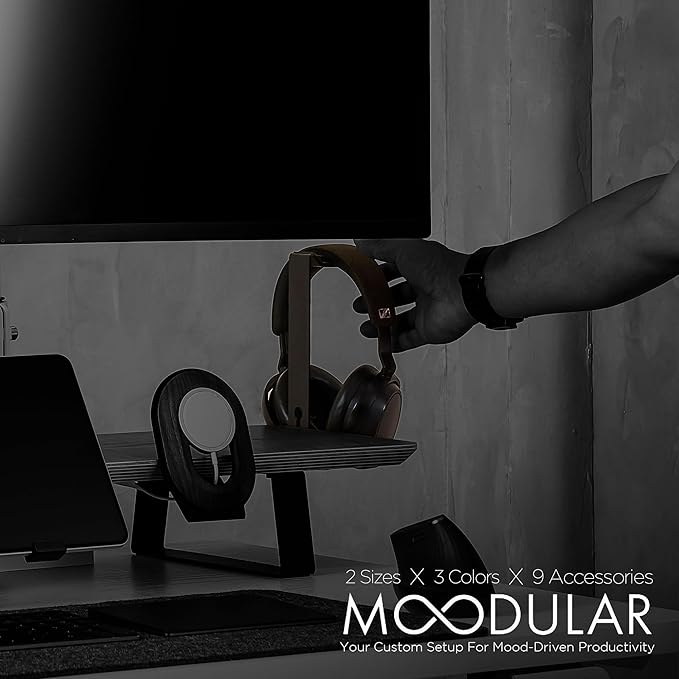 Moodular Add-ons Headphone Stand Black MSA-HS - Image 2