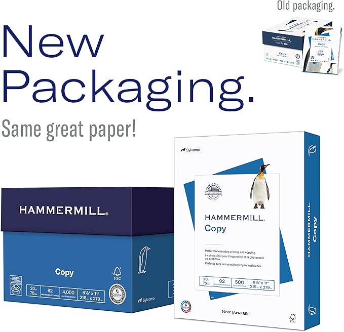 Hammermill Printer Paper, 20 Lb Copy Paper, 8.5 x 11 - Image 5
