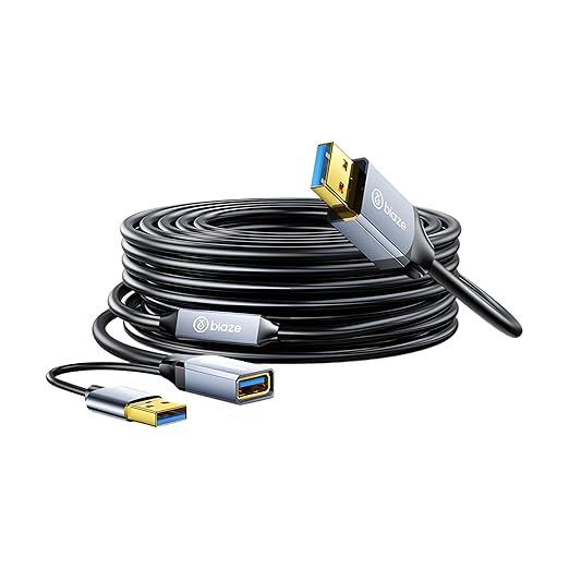 USB Extension Cable USB 3.0 Extension Cord Type A Male to Female Cord Nylon by biaze
