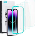 ESR 3 Pack for iPhone 14 Pro Max Screen Protector, Tempered Glass Film by ESR