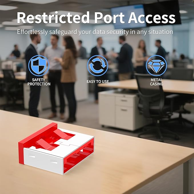 12PCS USB Metal Port Lock Blocker - Image 3