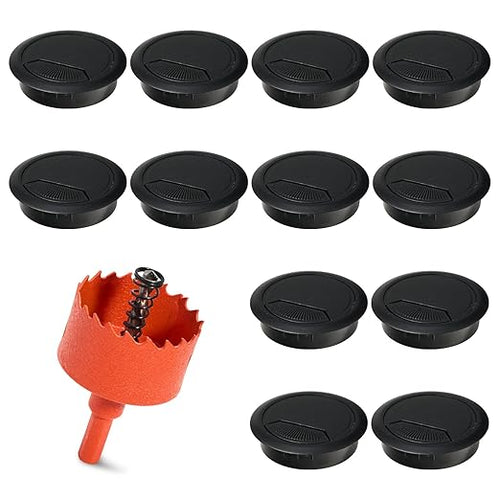 12 Pcs Desk Grommet 2 inch, Desk Hole Grommet, Cable Grommet, Desk Hole Cover by COCOCUI