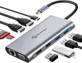 USB C Docking Station Dual Monitor, UtechSmart 11 in 1 USB C Hub Triple Display by UtechSmart