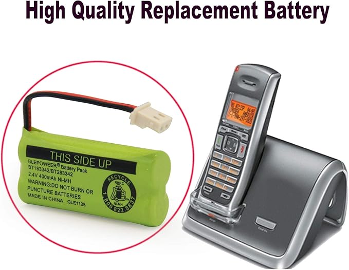 DM221 BT183342/BT283342 2.4V 400mAh Ni-MH Battery Pack, Also Compatible - Image 7