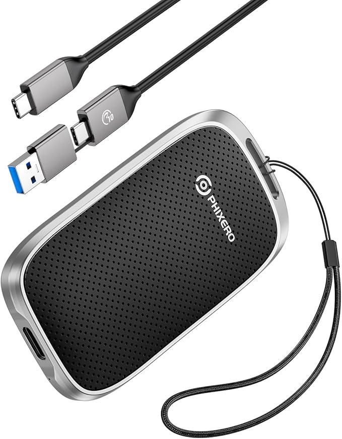 PHIXERO P5 1TB External Portable SSD by ProvidingSolutionsforDataStorage