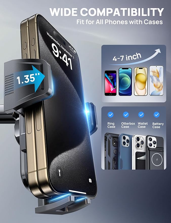 Dashboard Phone Holders for Your Car Phone Holders for Your Car, Non-Slip - Image 6