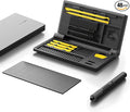 HOTO Precision Screwdriver Set, 110° Upright Workpad, Mini Electric Screwdriver by HOTOTools