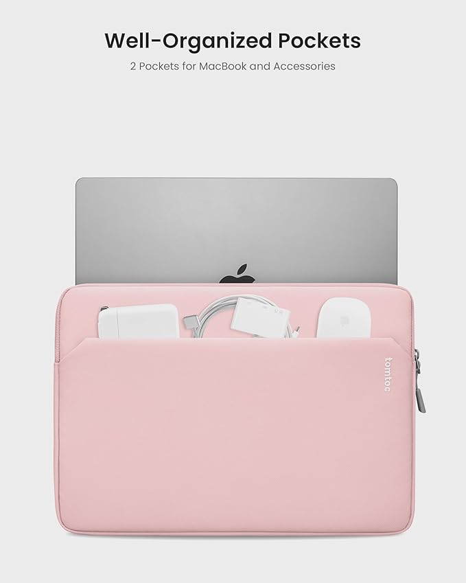 tomtoc Slim Laptop Sleeve for 14-inch MacBook Pro M4/M3/M2/M1 Pro/Max 2024-2021 - Image 2