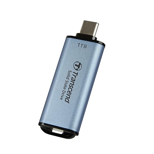 Transcend 1TB External SSD, USB 3.2 Gen2, Portable SSD - Image 2