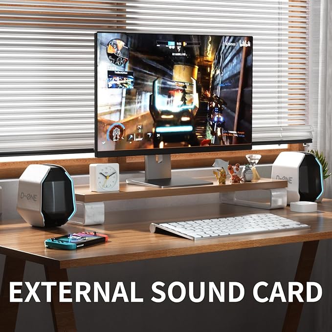 D-ONE 30W PC Gaming Computer Speakers - Image 5