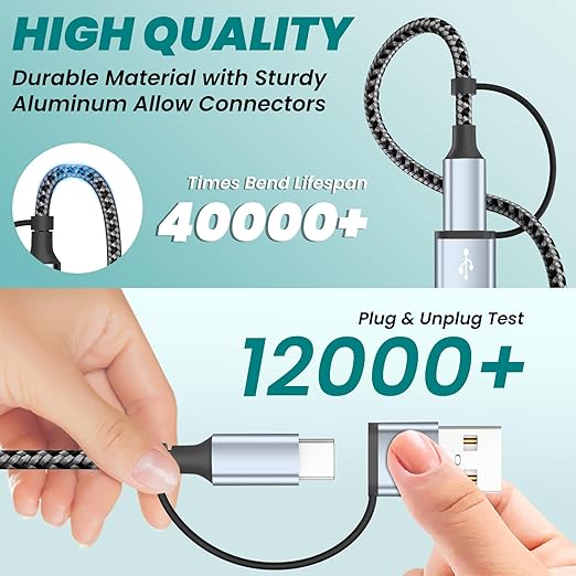 Travel Essentials 4 in 2 Multi Charging Cable - Image 4