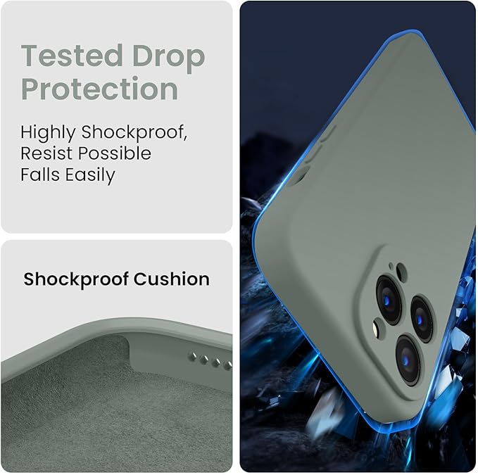 FireNova for iPhone 14 Pro Case, Silicone Upgraded Phone Case with, Soft - Image 4