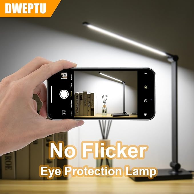 Rechargeable Desk Lamp LED Desk Lamps Eye-Caring Desk Lamps Dimmable Office Lamp - Image 4