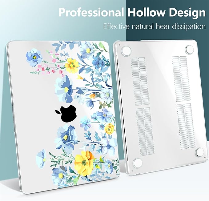 TWOLSKOO Compatible with M4 MacBook Air 15 inch Case 2025-2023 Released Model - Image 6