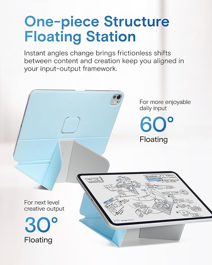 MOFT Dynamic Folio Case for iPad Pro 11 Inch 2024 5th Gen, Silm Magnetic Stand - Image 4