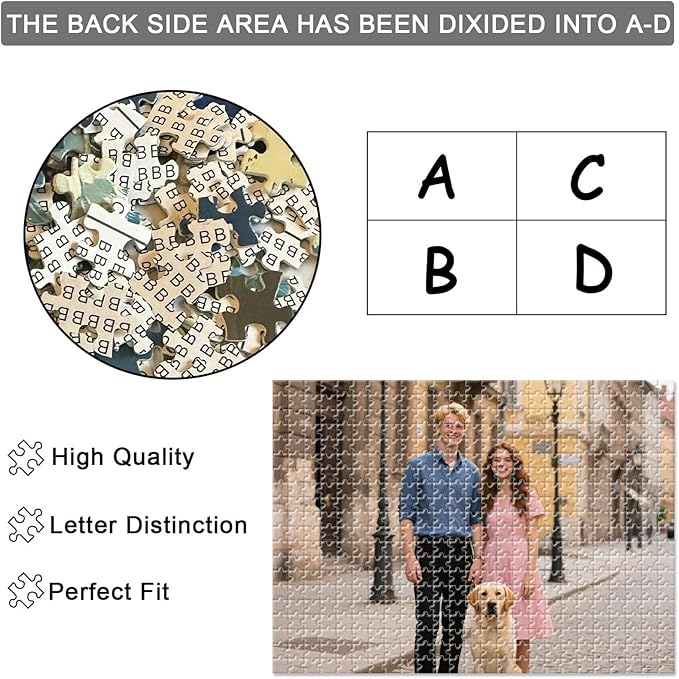 Custom Photo Puzzle – Personalized 500‑Piece Jigsaw Puzzle from Your Photos – - Image 4