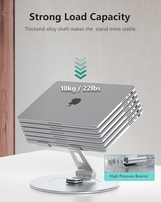 Ultra-Stable Swivel Laptop Stand - Image 5