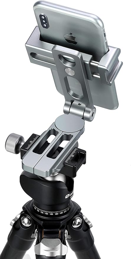LEOFOTO PS-2 Phone Holder, Cell Phone Stand, Adjustable Angle, Compact and - Image 5