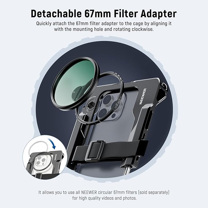 NEEWER Universal Smartphone Video Rig - Image 4