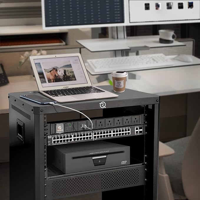 RIVECO 9U Network & Audio Rack - Image 5