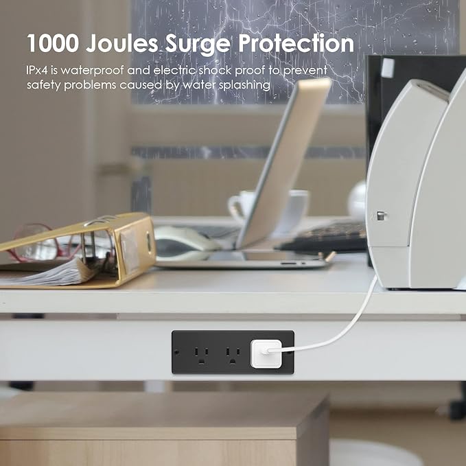 Conference Recessed Power Strip Socket Waterproof, Furniture Recessed Power - Image 5