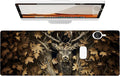 Majestic Deer Gaming Mouse Pad, Large Office Desk Mat, Anti-Slip Rubber Base by Unknown