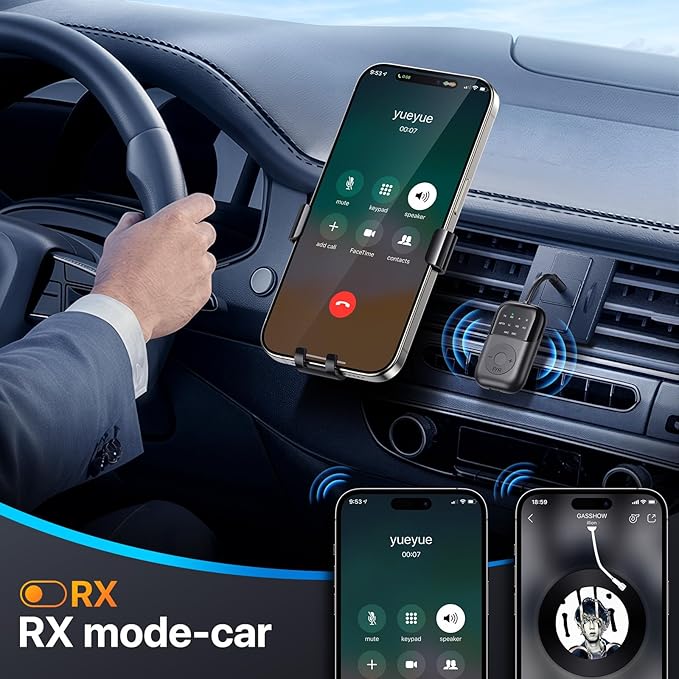 Bluetooth Transmitter Receiver, 2-in-1 Bluetooth 5.4 Adapter - Image 7