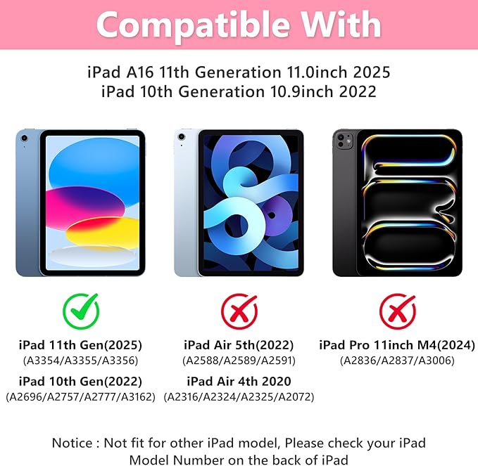 TaIYanG Touchpad for iPad A16 11th/10th Generation Case - Image 3