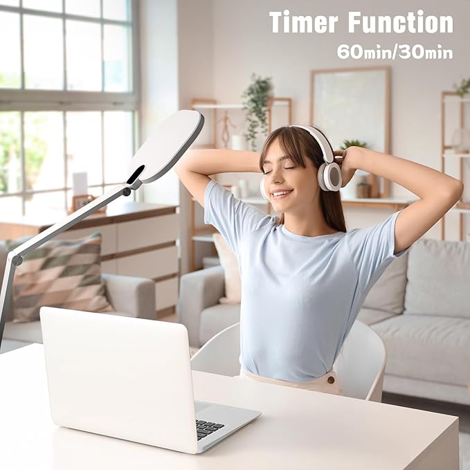 LED Desk Lamp for Home Office, 15W Desk Light - Image 6