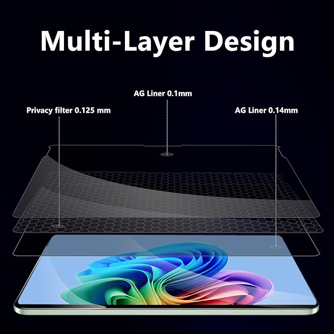 Megoo Privacy Screen for Surface Laptop 13 inch, Magnetic Anti-Spy Film - Image 6