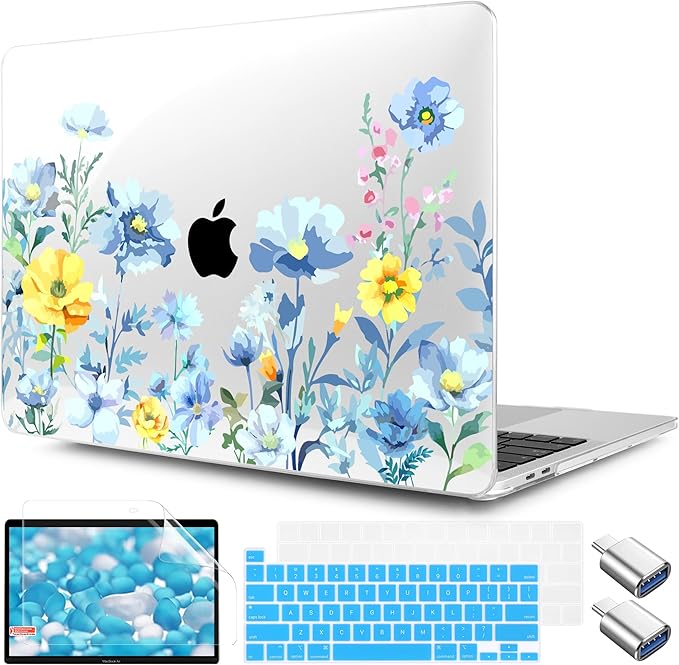 TWOLSKOO Compatible with MacBook Pro 13 inch Case 2023-2016 A2338 M2/M1 A2251 - Image 8