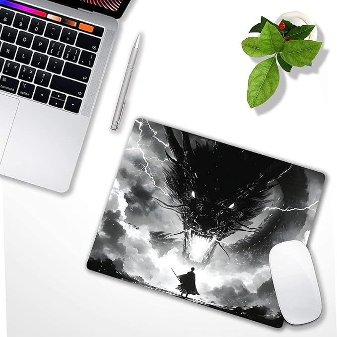 Japanese Samurai Cartoon Anime Dragon Custom Mouse Pad - Image 6
