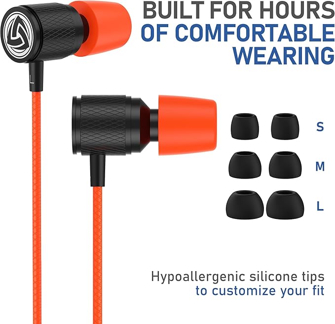 LUDOS Ultra Wired Earbuds in-Ear Headphones, 5 Years Warranty, Earphones - Image 6