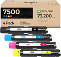 Phaser 7500 High Capacity Toner Cartridge Set 4-Pack Replacement by KingKJInkToner