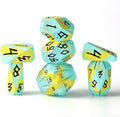 Metal DND Dice Set, Dungeons and Dragons DND Dice of 7 RPG Dice Set Metal by FONVGOGO