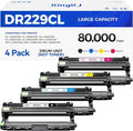 DR229CL Drum Unit4-Pack Replacement Compatible by KingKJInkToner